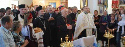 Cardinal Angelo Sodano Visits Greek Catholics in Karaganda
