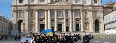 Папа благословив українських скаутів