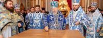 Митрополит Володимир освятив відновлений Успенський собор Києво-Печерської Лаври