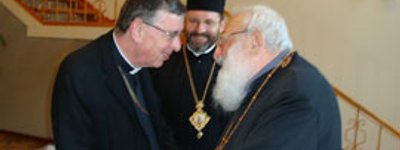 Візит кардинала Курта Коха в Україну розпочався із зустрічі з Главою УГКЦ