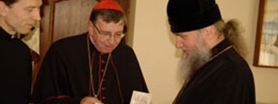 Кардинал Курт Кох обговорив з архиєпископом Мукачівським УПЦ (МП) міжконфесійні стосунки на Закарпатті