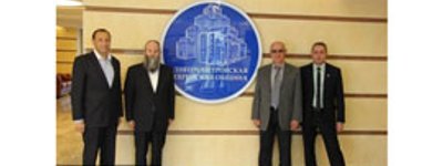 Israeli Diplomats Learn about Jewish Life in Ukraine from Chief Rabbi of Dnipropetrovsk