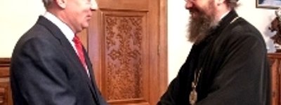 Управляющий делами УПЦ (МП) встретился с Министром культуры Украины