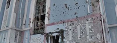 В Луганске православный храм попал под артобстрел