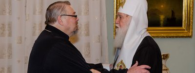 Делегация УПЦ Канады и Патриарх Филарет обсуждали, как преодолеть церковный раскол в Украине