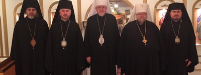 Ukrainian Orthodox leaders in North America addressed Ecumenical Patriarch Bartholomew