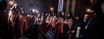 Archbishop Grigoris Buniatyan was burried in Etchmiadzin
