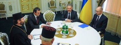 Глава УГКЦ и Премьер-министр Украины обсудили социальное служение Церкви для переселенцев и воинов