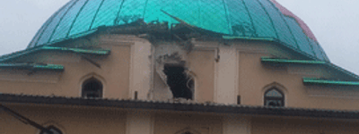 Рамадан по-донецки: в Соборную мечеть снова попал снаряд