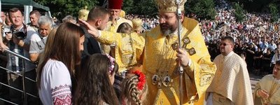 120 thousand pilgrims in Zarvanytsya prayed for peace in Ukraine