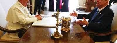 Папа встретился с президентом Израиля Ривлином