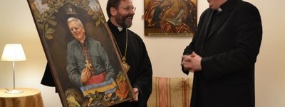 UGCC head thanks the Apostolic Nuncio for service to Ukrainian nation and UGCC