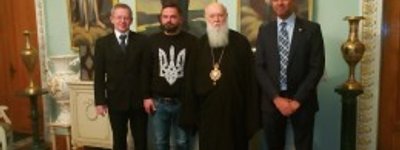 Patriarch Filaret met with representatives of UNAIDS in Ukraine
