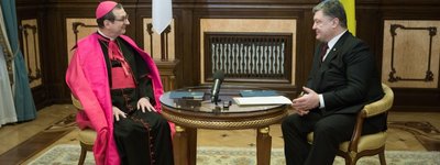 Президент Украины принял верительные грамоты от посла Ватикана