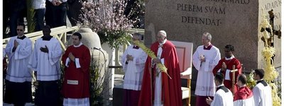 У Пальмову неділю Папа Франциск привітав молодь з усього світу