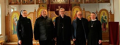 Апостольський нунцій відвідав парафії УГКЦ на Донбасі