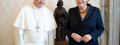 Сьогодні Папа Франциск прийме на приватній аудієнції Ангелу Меркель