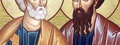 День святих апостолів Петра і Павла вшановують 29 червня римо-католики і лютерани
