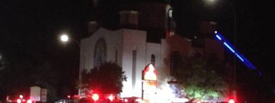 Вогонь пошкодив Свято-Троїцький собор у м. Вінніпег Української Православної Церкви Канади