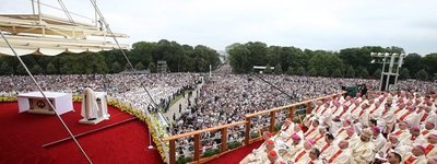 Папа в Ченстохові очолив Месу, на яку зібралося півмільйона вірних