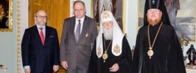 Предстоятель Київського Патріархату зустрівся з Послом Польщі в Україні