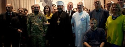 UGCC Patriarch conferred Honorable Distinctions of the Holy Martyr Omelian Kovch in Dnipro’s famous hospital