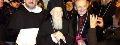 Константинопольський Патріарх Варфоломій І відвідав в Італії м. Барі на празник Миколая