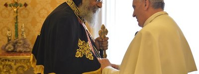 Папа Франциск зателефонував Главі Коптської Православної Церкви з приводу теракту  у соборі в Каїрі