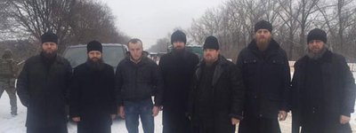 UOC (MP) clergy help release paratrooper Taras Kolodiy held by the pro-Russian militants for two years