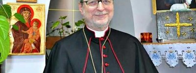 Апостольский нунций в Украине Архиепископ Клаудио Гуджеротти пребывает в Авдеевке