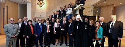 Президент в США встретился с лидерами украинской общины в США, среди которых были и иерархи УГКЦ и УПЦ в США