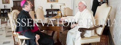 Апостольский нунций проинформировал Папу о политической, церковной и экуменической ситуации в Украине