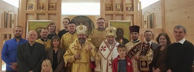 Патриарх УГКЦ в Лондоне встретился с белорусскими греко-католиками