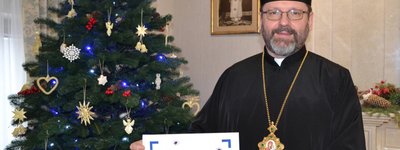 Патриарх УГКЦ принял участие в патриотическом флешмобе
