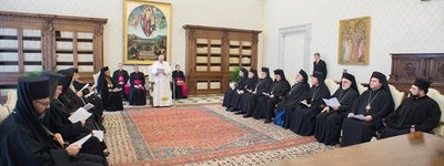 Папа Франциск зустрівся із Патріархом та Синодом Мелхітської ГКЦ