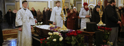 Архиєпископа УПЦ (МП) Іларія поховали на території Києво-Печерської лаври