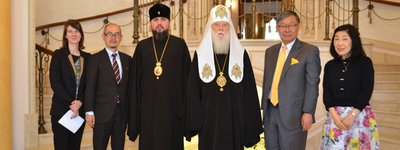 Патриарх Филарет обсудил с послом Японии религиозную ситуацию в Украине и мире