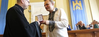 Відзнакою «Почесний знак Святого Юрія» нагороджено львівських священнослужителів