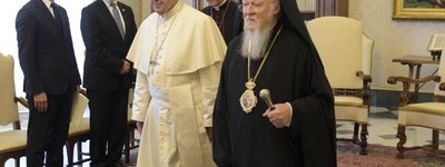 Папа у Ватикані зустрівся з Патріархом Варфоломієм