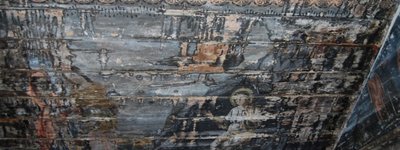 У дерев’яній церкві на Закарпатті виявили стародавні розписи