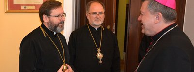 Патріарх УГКЦ подякував Митрополиту Вроцлавському за допомогу в організації греко-католицьких парафій