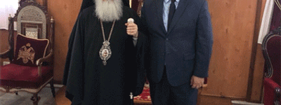 Klimkin and Patriarch Theophilus III discuss future of the Local Church in Ukraine