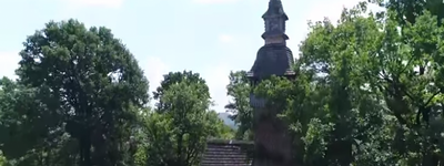 На Закарпатті буревій пошкодив одну з найстаріших церков Європи