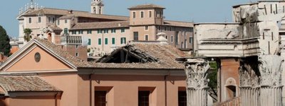 У Римі обвалився дах давнього храму, збудованого на місці ув’язнення апостолів Петра і Павла