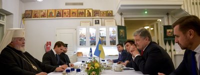 Poroshenko meets with Primate of Finnish Orthodox Church