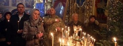 Prayer service for ‘Cyborgs' held in St Michael Golden-Domes Cathedral