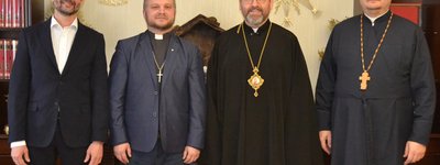 UGCC Patriarch spoke to delegation of German Evangelical Lutheran Church in Ukraine