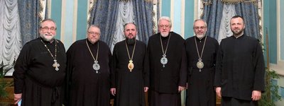 Hierarchs of UOC USA and UOC in Canada discuss with Epifaniy church situation in Ukraine