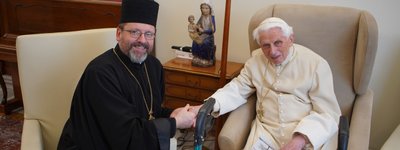 Папа Бенедикт XVI – Патриарху УГКЦ: «Я ежедневно молюсь за Украину»