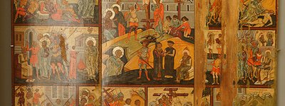 «Страсті Христові» та «Страшний Суд»: у Львові презентують перший приклад збережених парних ікон в українському іконописі